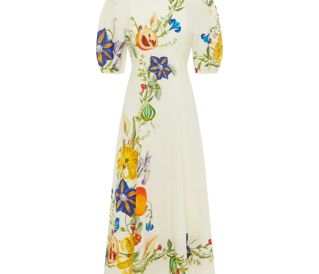 Alemais Flores Midi Dress
