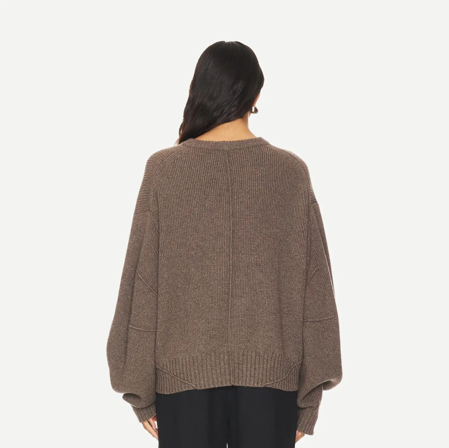 Apex Chunky Crew - Taupe Melange