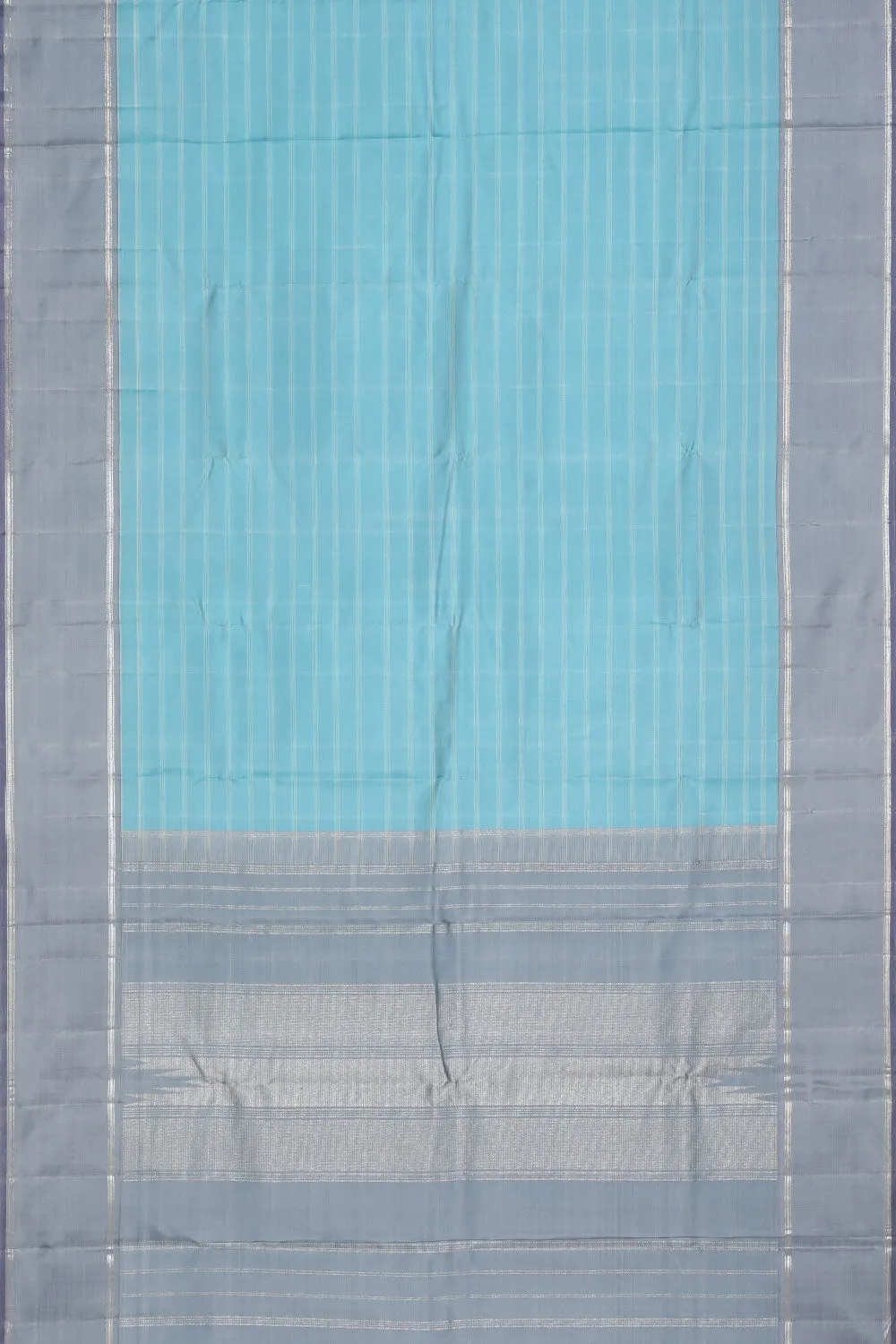 Arani Silk Sky Blue Saree