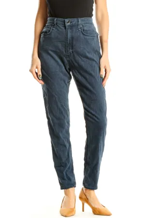 Blue High Waisted Jeans