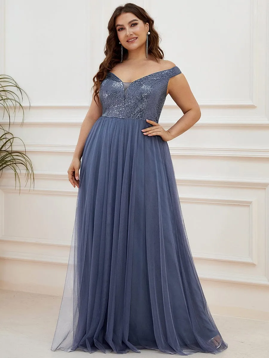 Breathtaking Sequin and Tulle Ensemble