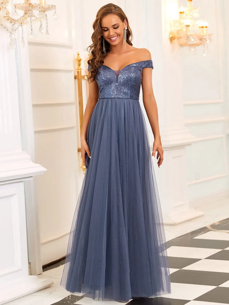 Breathtaking Sequin and Tulle Ensemble