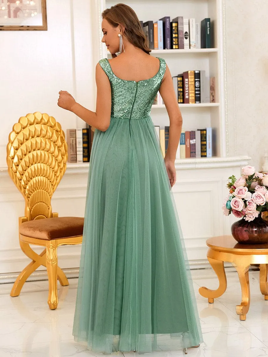 Breathtaking Sequin and Tulle Ensemble