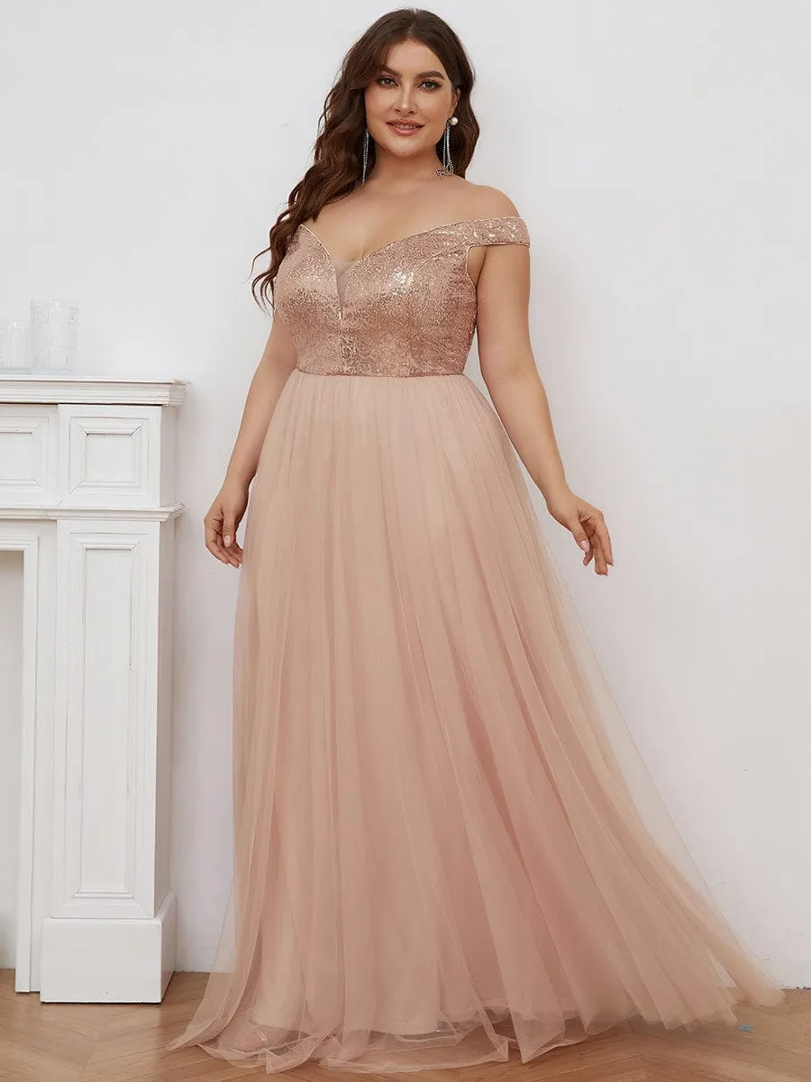 Breathtaking Sequin and Tulle Ensemble