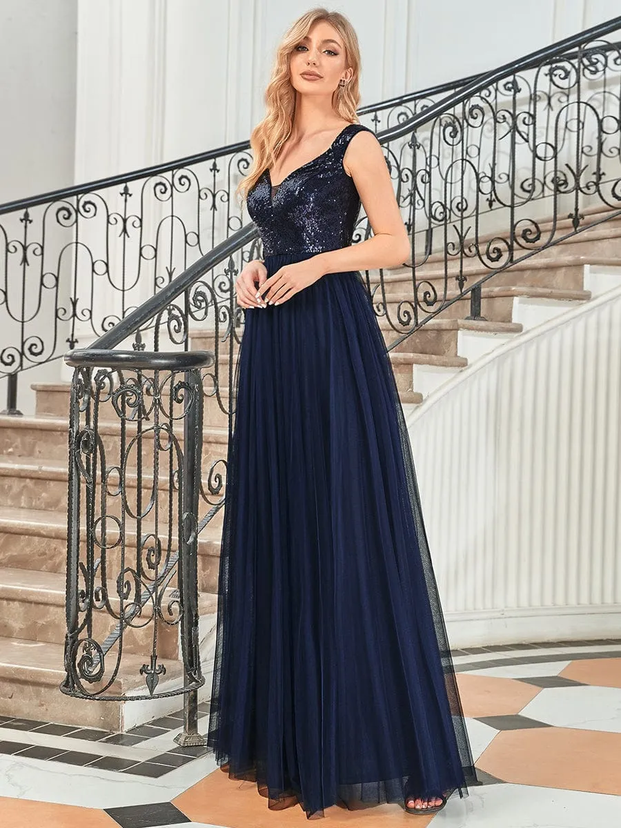 Breathtaking Sequin and Tulle Ensemble