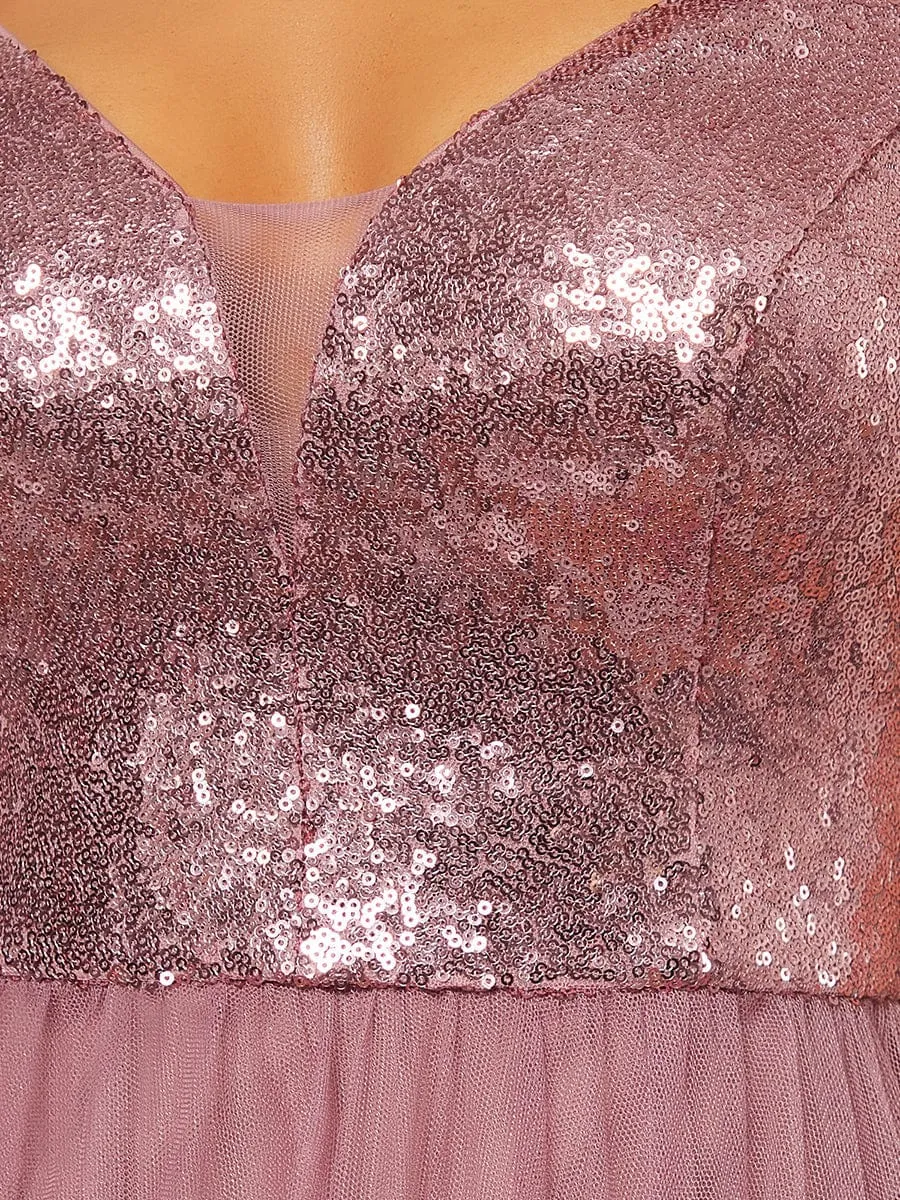 Breathtaking Sequin and Tulle Ensemble