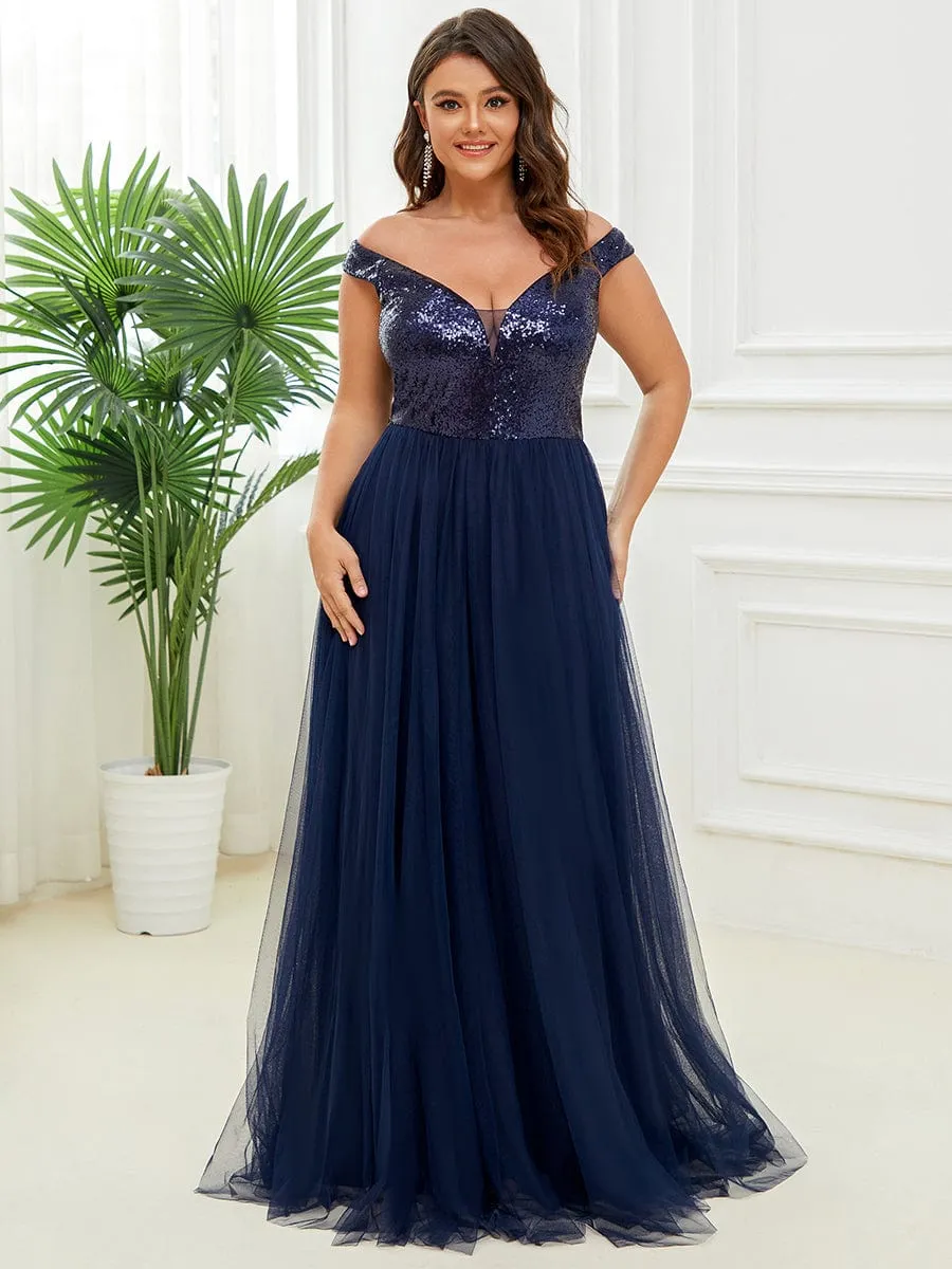 Breathtaking Sequin and Tulle Ensemble