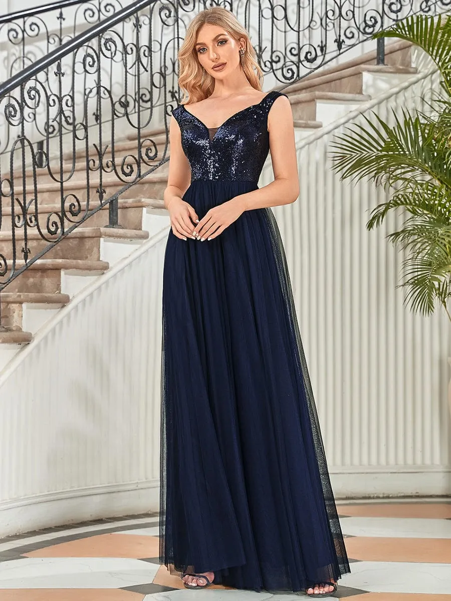 Breathtaking Sequin and Tulle Ensemble
