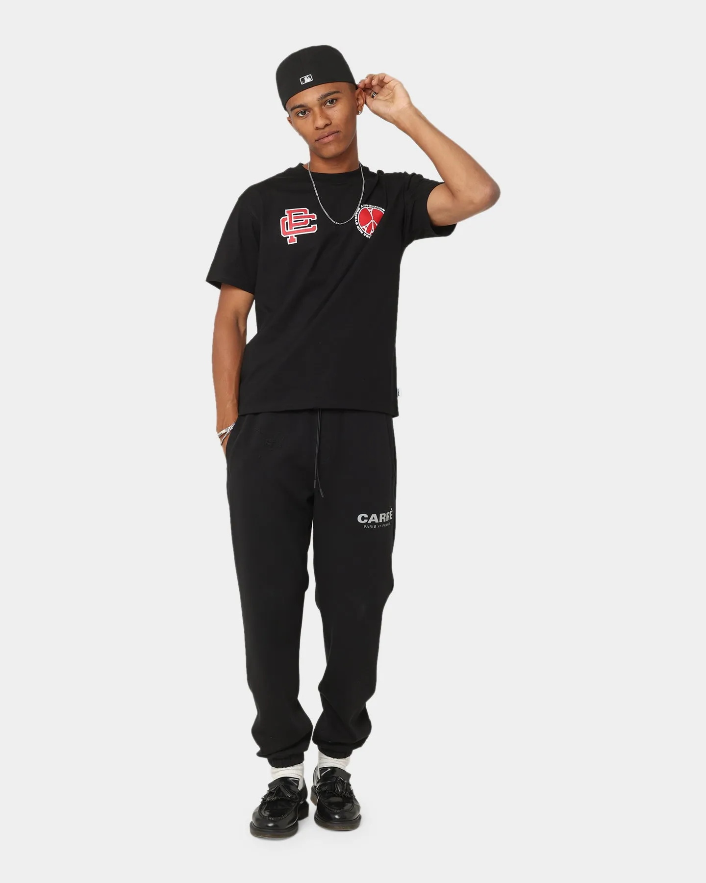 Carré Team Oversized T-Shirt Black