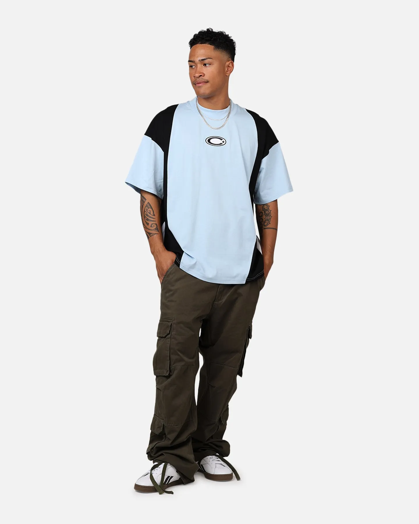 Carre C-Star Oversized T-Shirt Light Blue