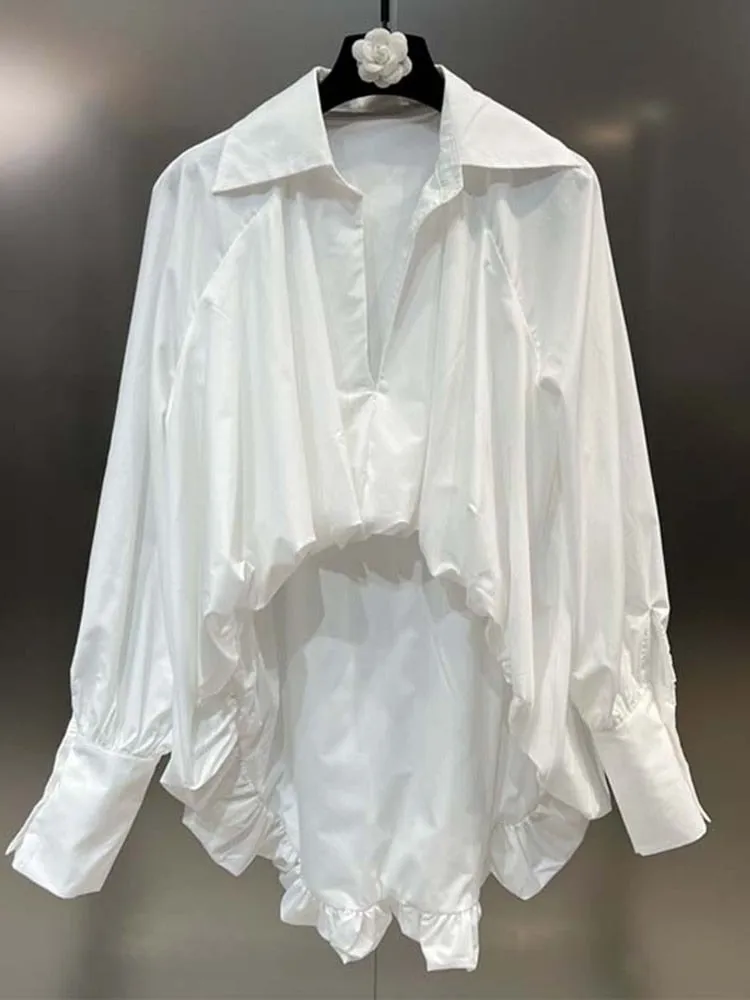 Casual Batwing Sleeve Shirt
