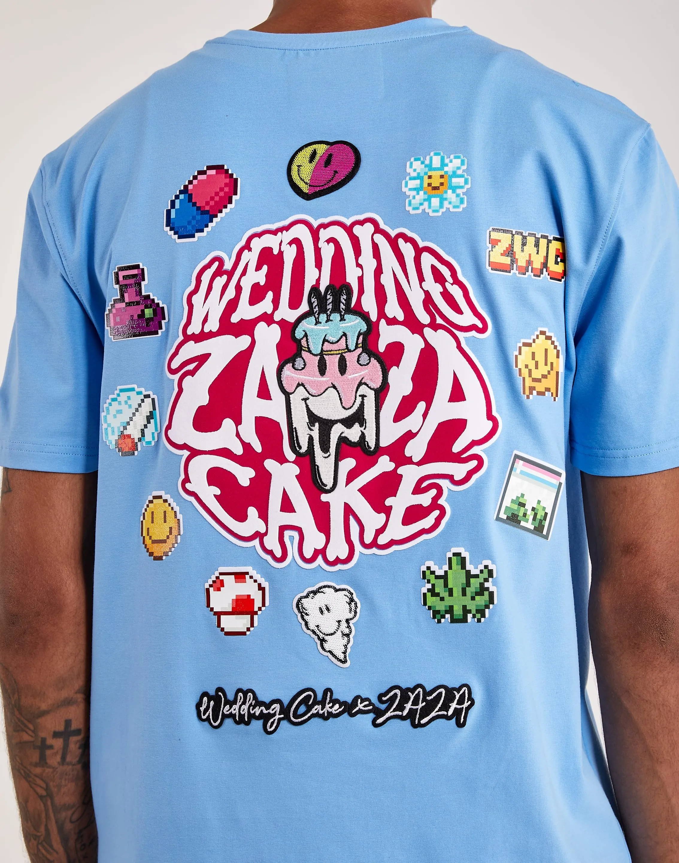 Central Mills Wedding Cake 8-Bit Tee