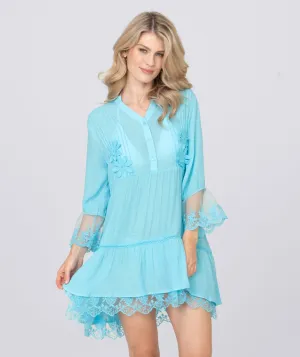 Delta Beach Dress - Pale Turquoise