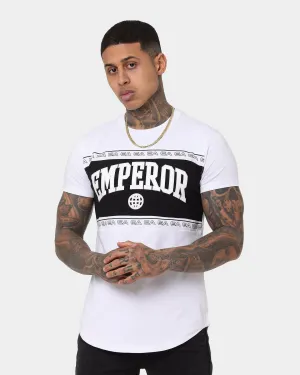 Emperor Apparel Collegiate After Dark Short Sleeve T-Shirt White