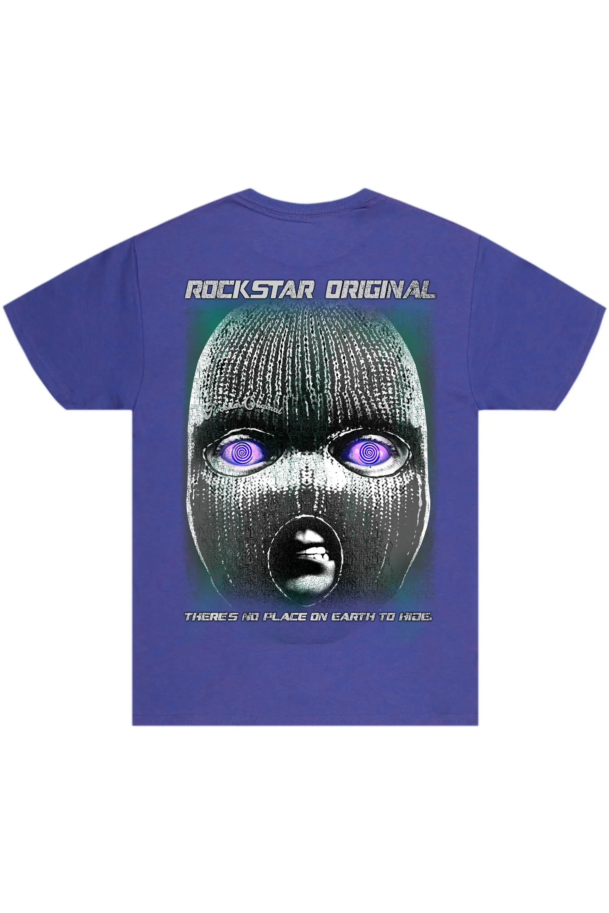 Jazmyne Purple Oversized T-Shirt