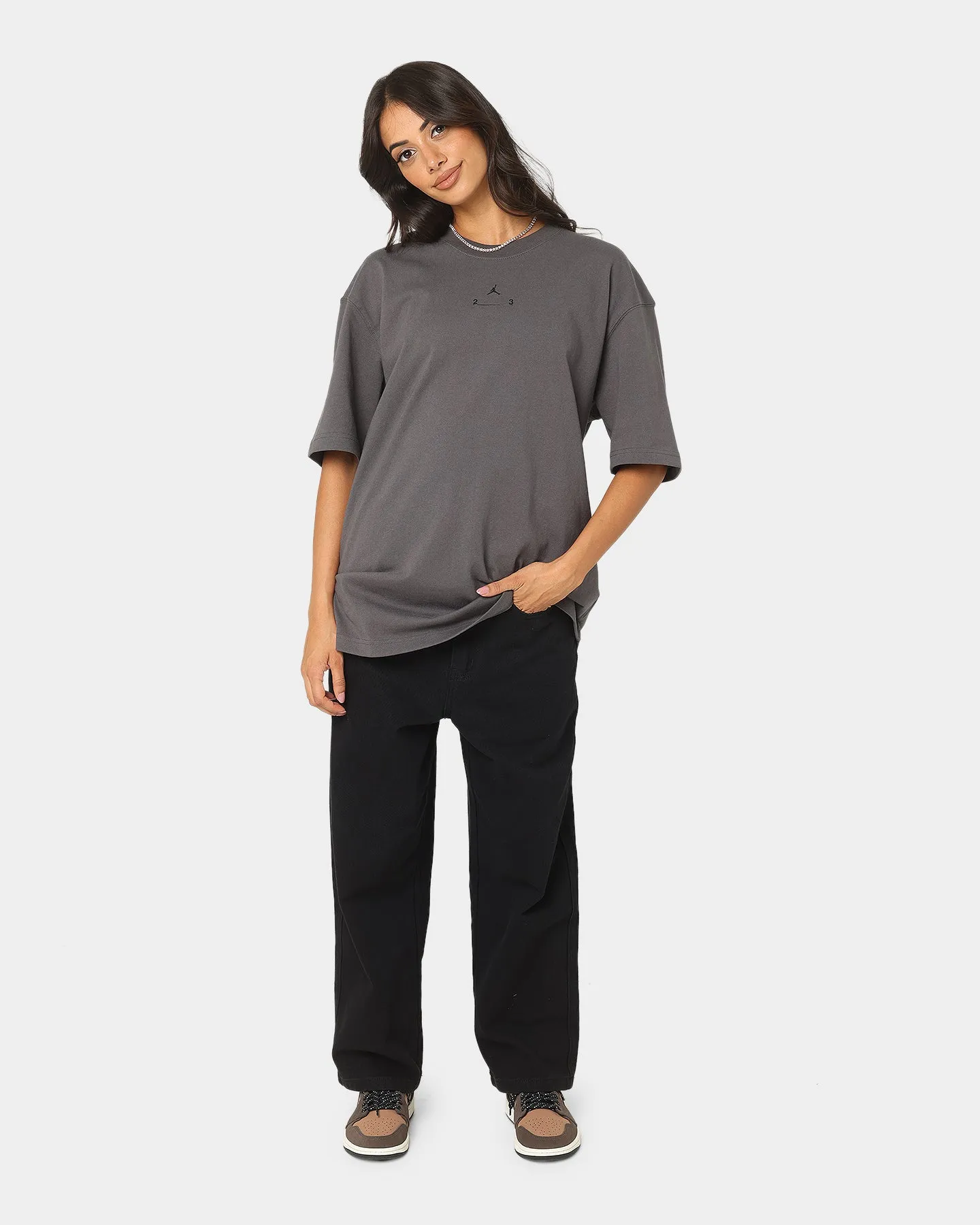 Jordan Women's 23 Engineered Graphic T-Shirt Ash
