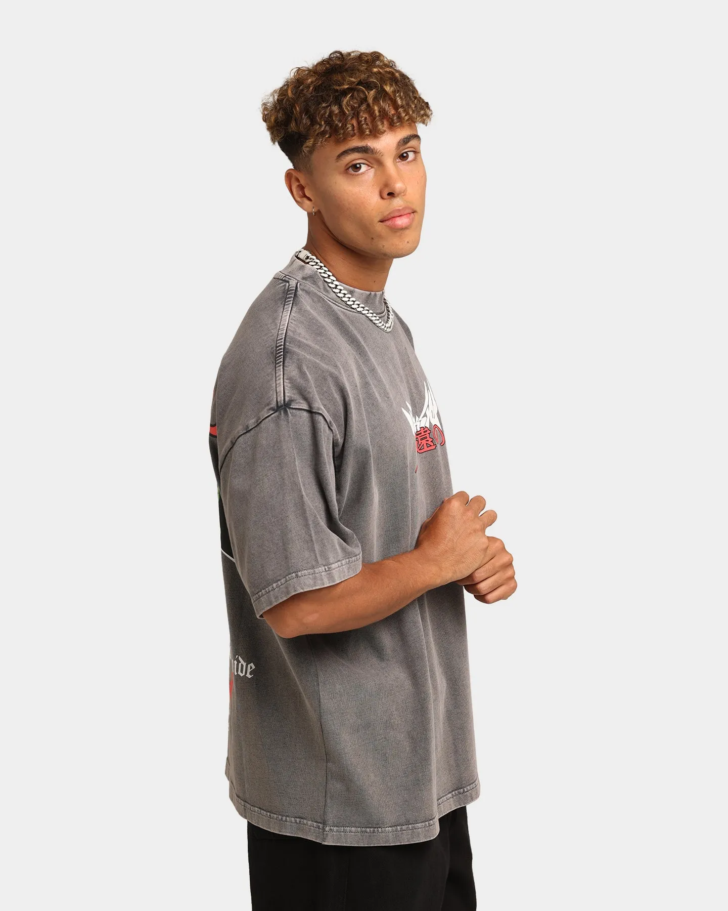 Loiter Eternal Vintage T-Shirt Charcoal
