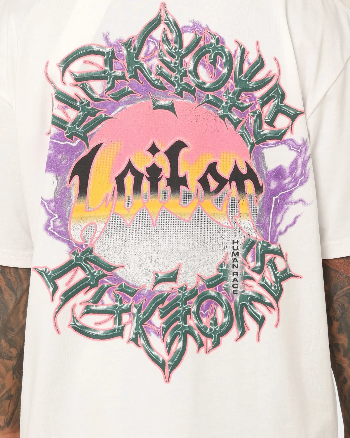 Loiter Ethereal Vintage T-Shirt Off White