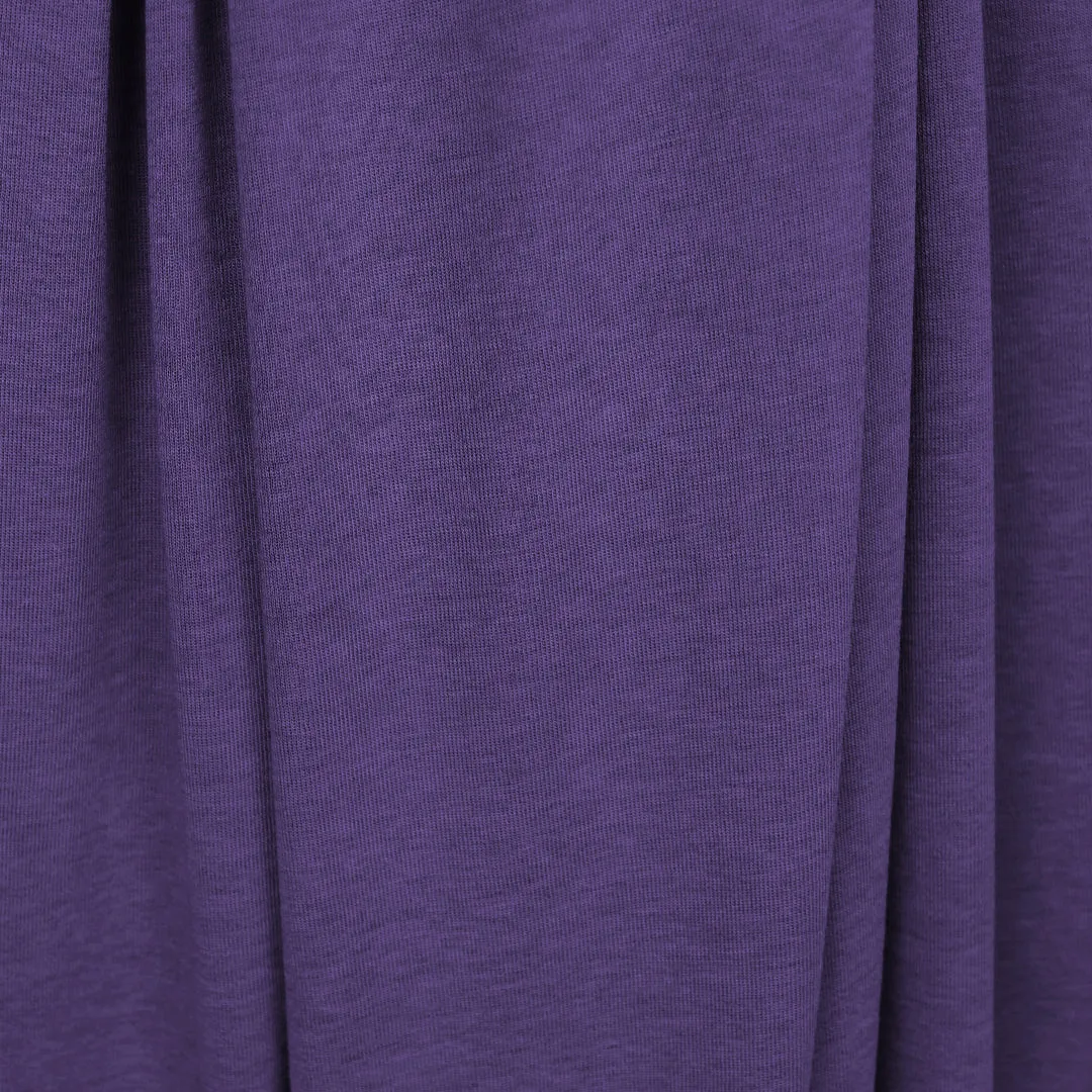 lyocell/wool stretch jersey - grape