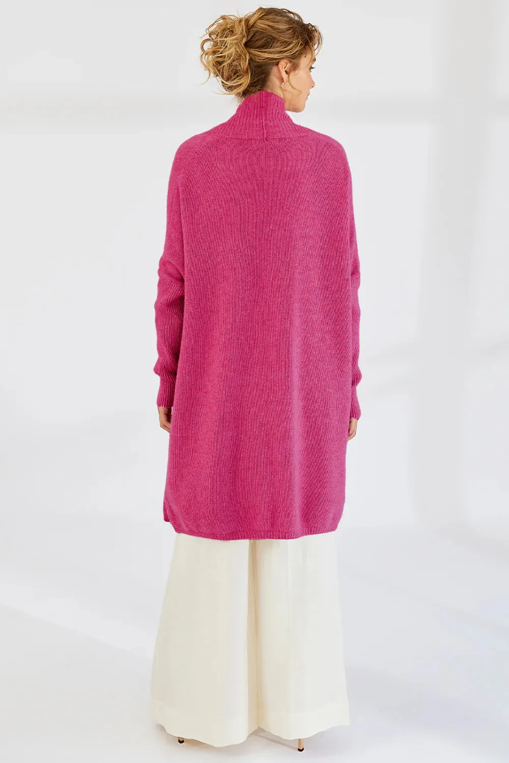 Mia Fratino Cassie Oversized Luxury Cashmere Cardi