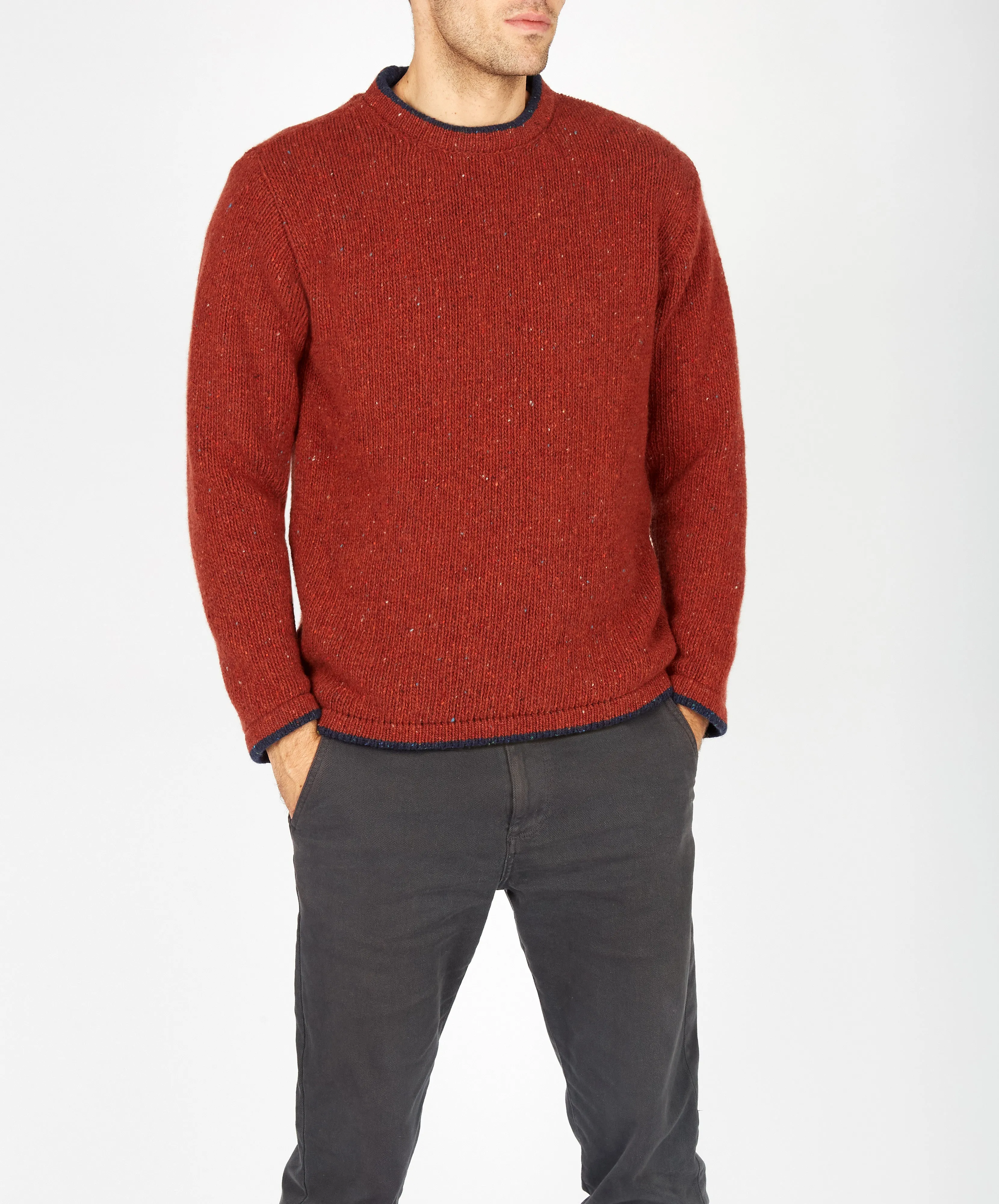 Roundstone Sweater Copper Marl