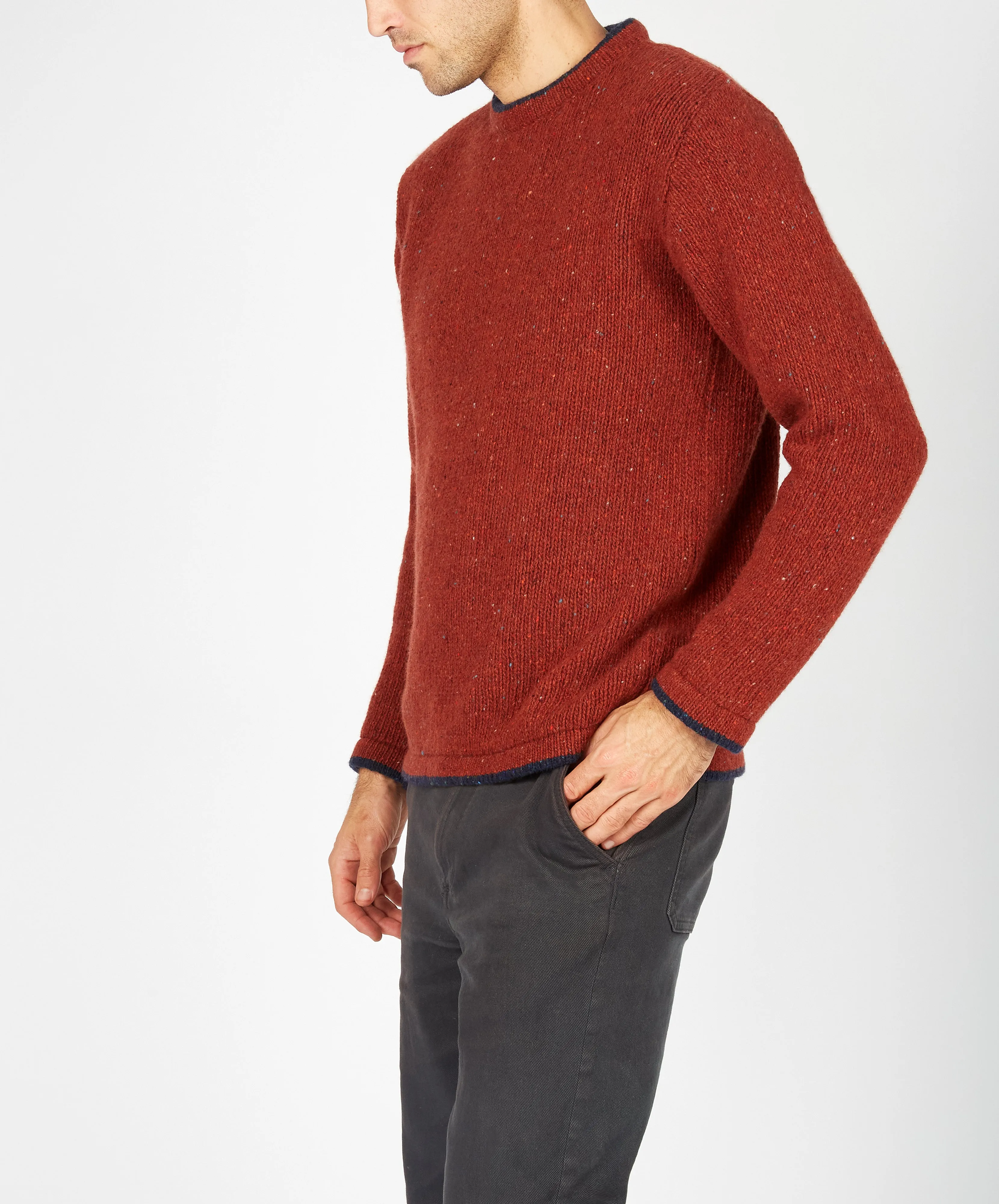 Roundstone Sweater Copper Marl