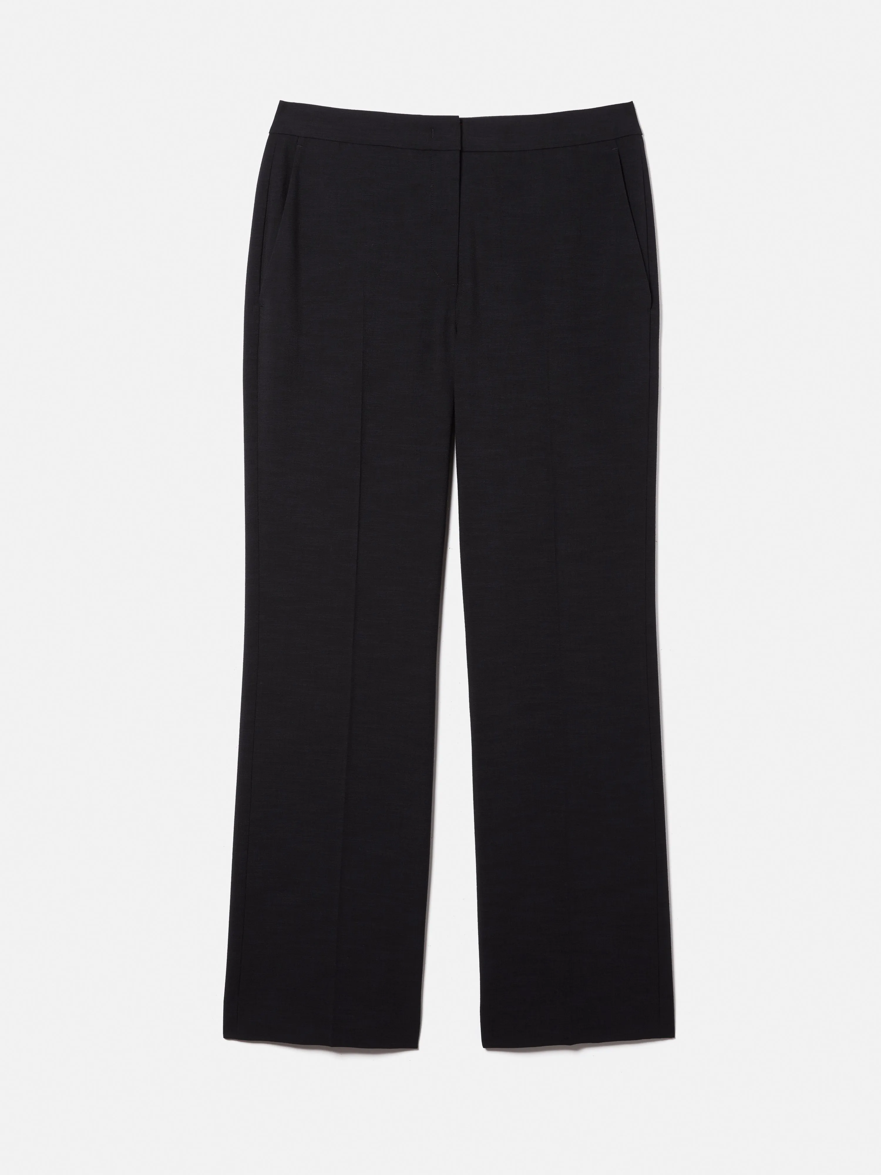 Short Crosshatch Mason Trouser | Navy