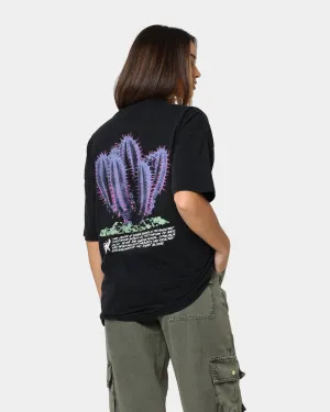Stussy Women's Desert Bloom Relaxed T-Shirt Black